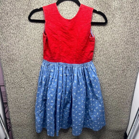 Vintage Salzburg-Wien Dress Womens 12 Traditional Folk Classic Button Austria - Picture 8 of 10